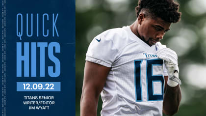 Quick Hits On The Titans From Wednesday