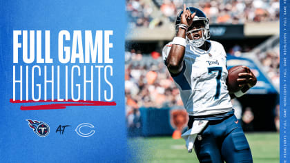 Game Center  Tennessee Titans at Chicago Bears 2023 Preseason