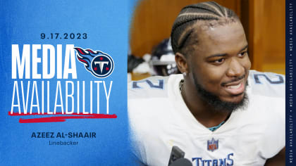 Tennessee Titans Roster Profile: LB Azeez Al-Shaair - Music City Miracles