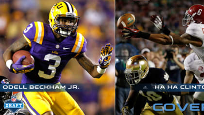 Autographed/Signed Odell Beckham Jr. & Jarvis Landry LSU White