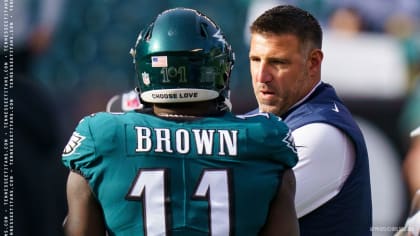 Titans trade WR A.J. Brown to Eagles for two 2022 NFL Draft picks 