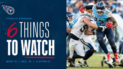 Six Things to Watch for the Titans in Thursday Night's Game vs the