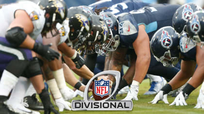 Titans Take on Ravens in Saturday's AFC Divisional Playoff Game in Baltimore