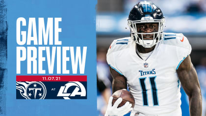 Tennessee Titans 28-16 Los Angeles Rams: Adrian Peterson scores on