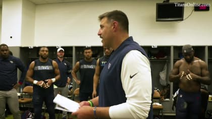 Mike Vrabel's postgame locker room speech after Tennessee Titans