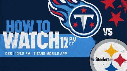 Tennessee Titans game versus Pittsburgh Steelers rescheduled to October 25