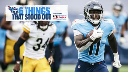 Six Things That Stood Out for the Titans in Sunday's Win Over the