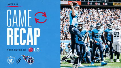 Raiders vs. Titans: What is the game time and TV channel for the