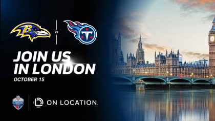 Ravens to face Titans in London