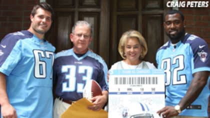 Titans players deliver season tickets