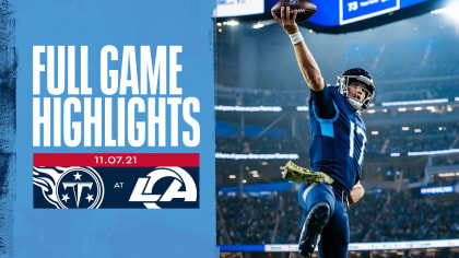 Tennessee Titans vs. Los Angeles Rams - NFL Week 9 (11/7/21)