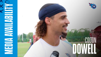 Colton Dowell's ideal role for Titans in his rookie year - A to Z