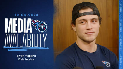 After an Injury-Shortened Rookie Season, Titans WR Kyle Philips Motivated  to do More in 2023