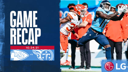 Kansas City Chiefs vs. Tennessee Titans - NFL Week 7 (10/24/21