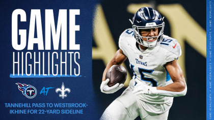 Tennessee Titans vs. New Orleans Saints Game Highlights