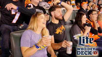 Miller Lite Who Dey Deck Photos: 11/614 Bengals vs Browns, Cincinnati