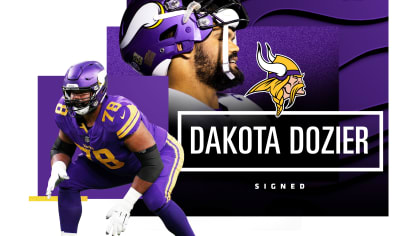 Minnesota Vikings re-sign veteran guard Dakota Dozier