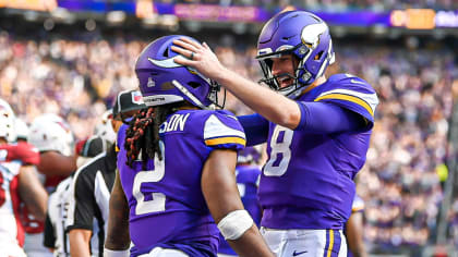 Minnesota Vikings cornerback Jaylin Williams (38) in action against the Arizona  Cardinals during the first half of an NFL preseason football game Saturday,  Aug. 26, 2023 in Minneapolis. (AP Photo/Stacy Bengs Stock