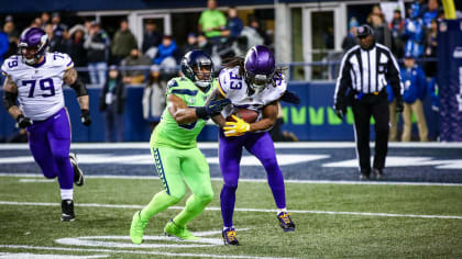 Minnesota Vikings running back Dalvin Cook (33) celebrates his first  quarter touchdown run as Minnesota guard Dakota Dozier (78) lifts him on  Sunday, September 13, 2020 at U.S. Bank Stadium in Minneapolis