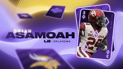 Vikings Draft Brian Asamoah in Round 3