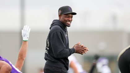 Vikings receivers went to bat for position coach Keenan McCardell