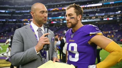 Adam Thielen Signed Custom Purple Football Jersey