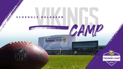 Monday at Vikings training camp.