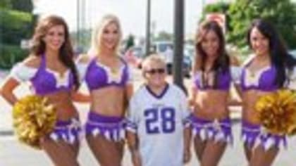 Team Spotlight: The Minnesota Vikings Cheerleaders' Multi-Uniform Wardrobe!