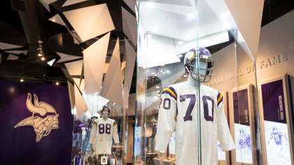 Minnesota Vikings  - For Vikings' training camp opening day, new team's  museum shows hidden treasures