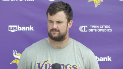 When he's not building Lego sets, Vikings guard Ezra Cleveland