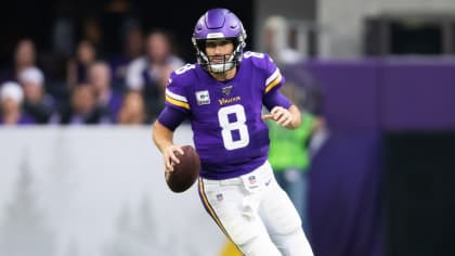 Vikings quarterback Kirk Cousins knows time is running out. That's