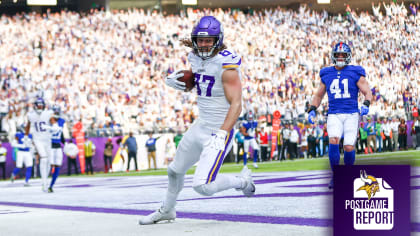 Vikings-Giants recap: T.J. Hockenson, Justin Jefferson combine for 3 TDs in  27-24 win - Sports Illustrated Minnesota Vikings News, Analysis and More