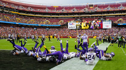 The Vikings' Bowling Ball Celebration is a Perfect Strike