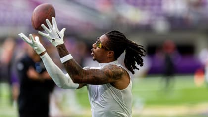 Minnesota Vikings wide receiver Trishton Jackson in action against the San  Francisco 49ers during an NFL preseason football game, Saturday, Aug. 20,  2022, in Minneapolis. (AP Photo/Craig Lassig Stock Photo - Alamy