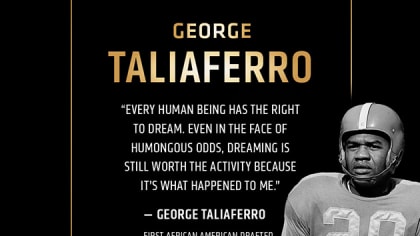 George Taliaferro: First African American Drafted by the N…