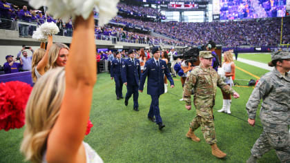 Polaris Inc. - We are proud to be the continued sponsor of the Minnesota  Vikings Salute to Service game. We are forever indebted to our over 300  veteran employees, countless military owners