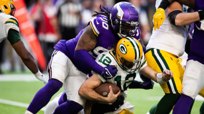 Donald Doc E. Ballard Sounds The Gjallarhorn Prior To Vikings-Packers