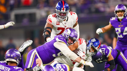 Giants at Vikings Game Center