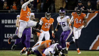 Bears shut down Vikings' rushing attack in 25-20 win