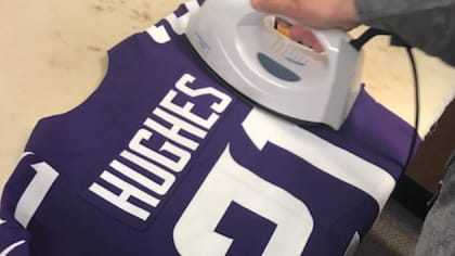 New Jersey Came in….Beautiful but no stitching is rough : r/minnesotavikings