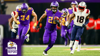 Vikings bounce back to defeat Patriots 33-26 in first home