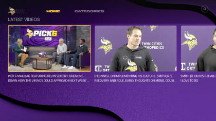 Minnesota Vikings, TV App, Roku Channel Store