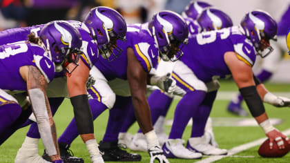 Minnesota Vikings offensive tackle Blake Brandel (64) blocks during the  second half of an NFL football game against the Arizona Cardinals, Sunday,  Oct. 30, 2022, in Minneapolis. (AP Photo/Abbie Parr Stock Photo - Alamy