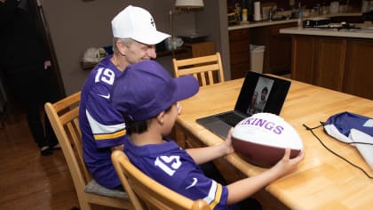 Thielen Foundation Surprises Kid with Super Bowl Tickets