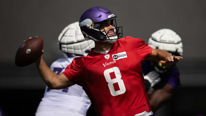 Minnesota Vikings wide receiver Trishton Jackson in action against