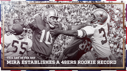 George Mira San Francisco 49'ers 1964-68, Philadelphia Eagles 1969