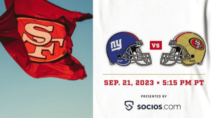 SAN FRANCISCO 49ERS vs NEW YORK GIANTS - 2023 Season Game 3