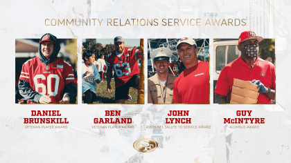 49ers Announce 2021 Team Awards Recipients