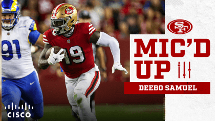 Mic'd Up: Deebo Samuel Runs Through the Rams on 'MNF'