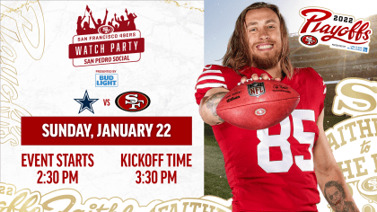 49ers watch parties set for SJ, SF, Mexico City